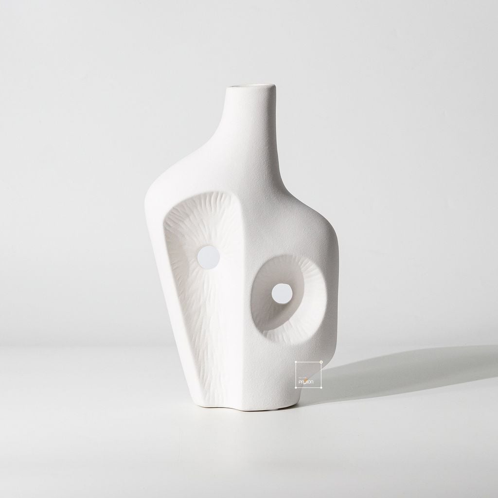 Bình Hoa Gốm Sứ Kiểu Hoa Đá Nghệ Thuật