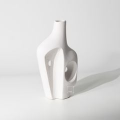 Bình Hoa Gốm Sứ Kiểu Hoa Đá Nghệ Thuật