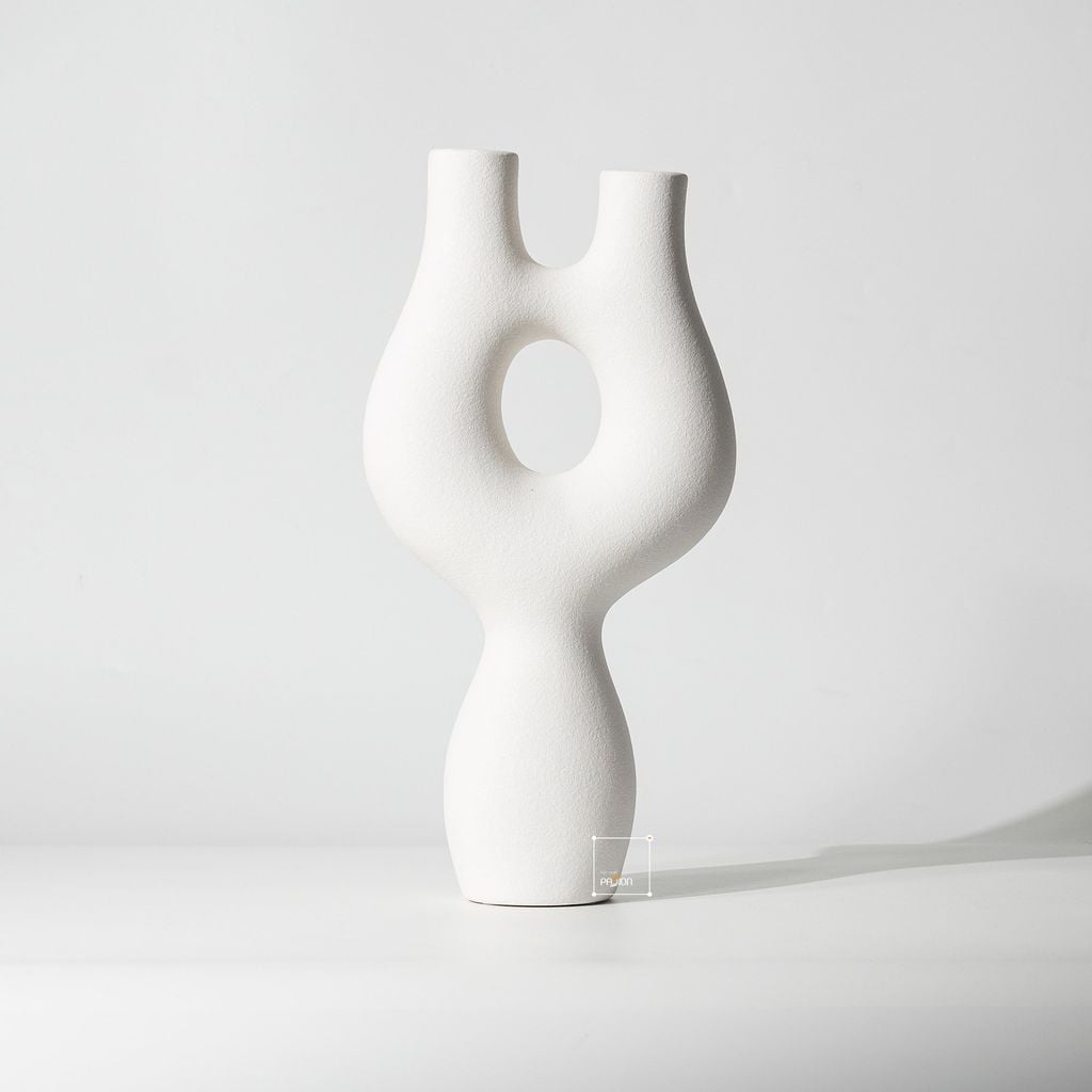 Bình Hoa Gốm Sứ Kiểu Hoa Đá Nghệ Thuật