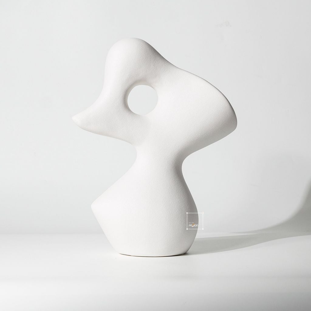 Bình Hoa Gốm Sứ Kiểu Hoa Đá Nghệ Thuật