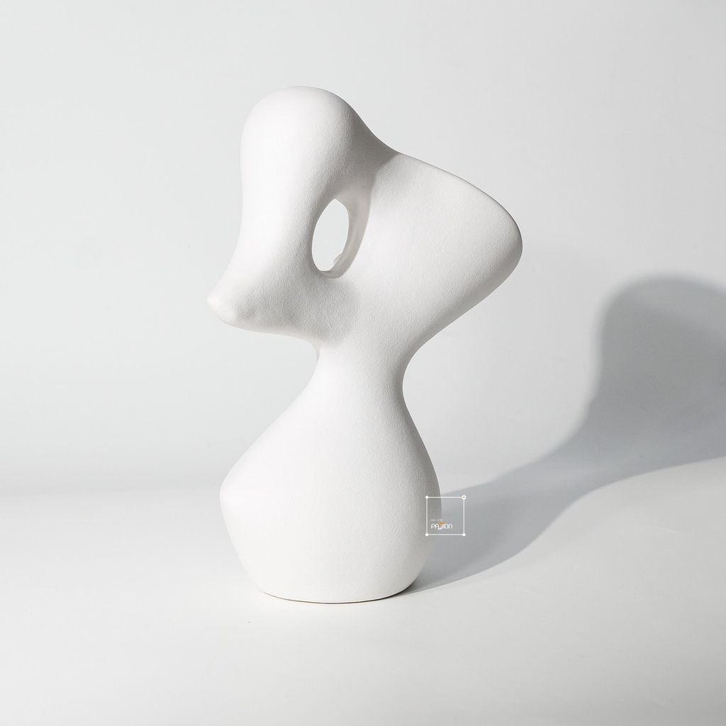 Bình Hoa Gốm Sứ Kiểu Hoa Đá Nghệ Thuật