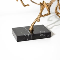 Tượng Ngựa Kim Loại Phong Cách Trừu Tượng