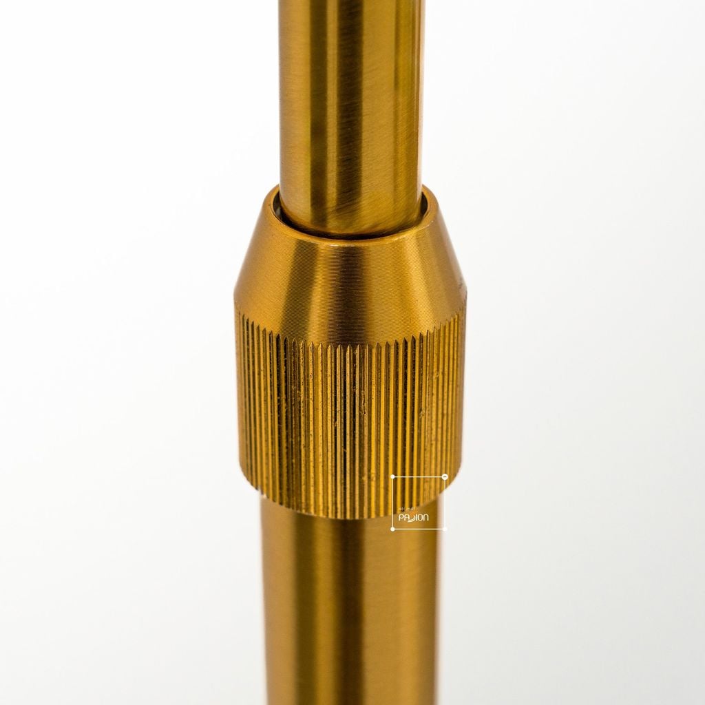 Đèn Sàn Đứng Phòng Khách Thân Kim Loại Xếp Ply