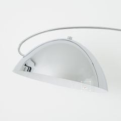 Đèn Sàn Vòng Cung Tròn Bắc Âu Trang Trí Sofa Bằng Kim Loại Ánh Sáng 3 Màu