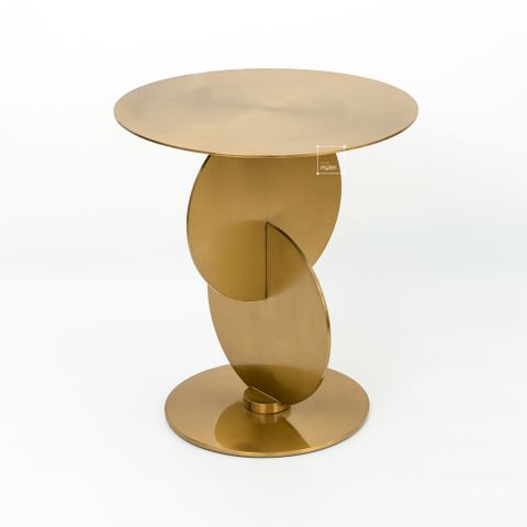 Bàn Trà Side Table Bàn Nhỏ Góc Phòng Hiện Đại Phong Cách Ý Khối Tròn