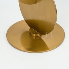 Bàn Trà Side Table Bàn Nhỏ Góc Phòng Hiện Đại Phong Cách Ý Khối Tròn