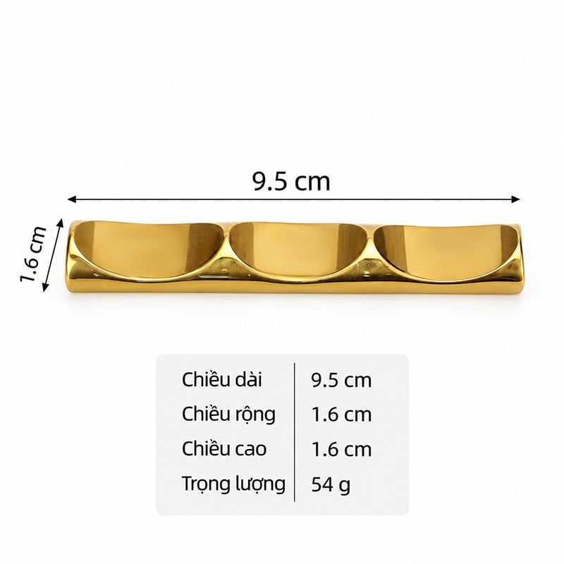 Gác Đũa Muỗng Inox 304 Dáng Lượn Sóng Cao Cấp