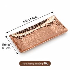 Khay Chữ Nhật Đựng Khăn Ướt Inox 304 Cao Cấp