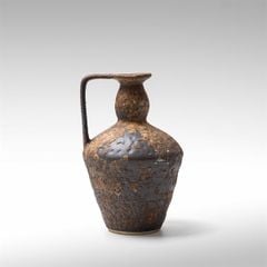 Bình Hoa Gốm Sứ Cổ Phong Cách Wabi Sabi Nâu Cổ