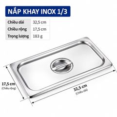 Khay Gastronorm Inox 304 Đựng Thực Phẩm Nhà Hàng Khách Sạn