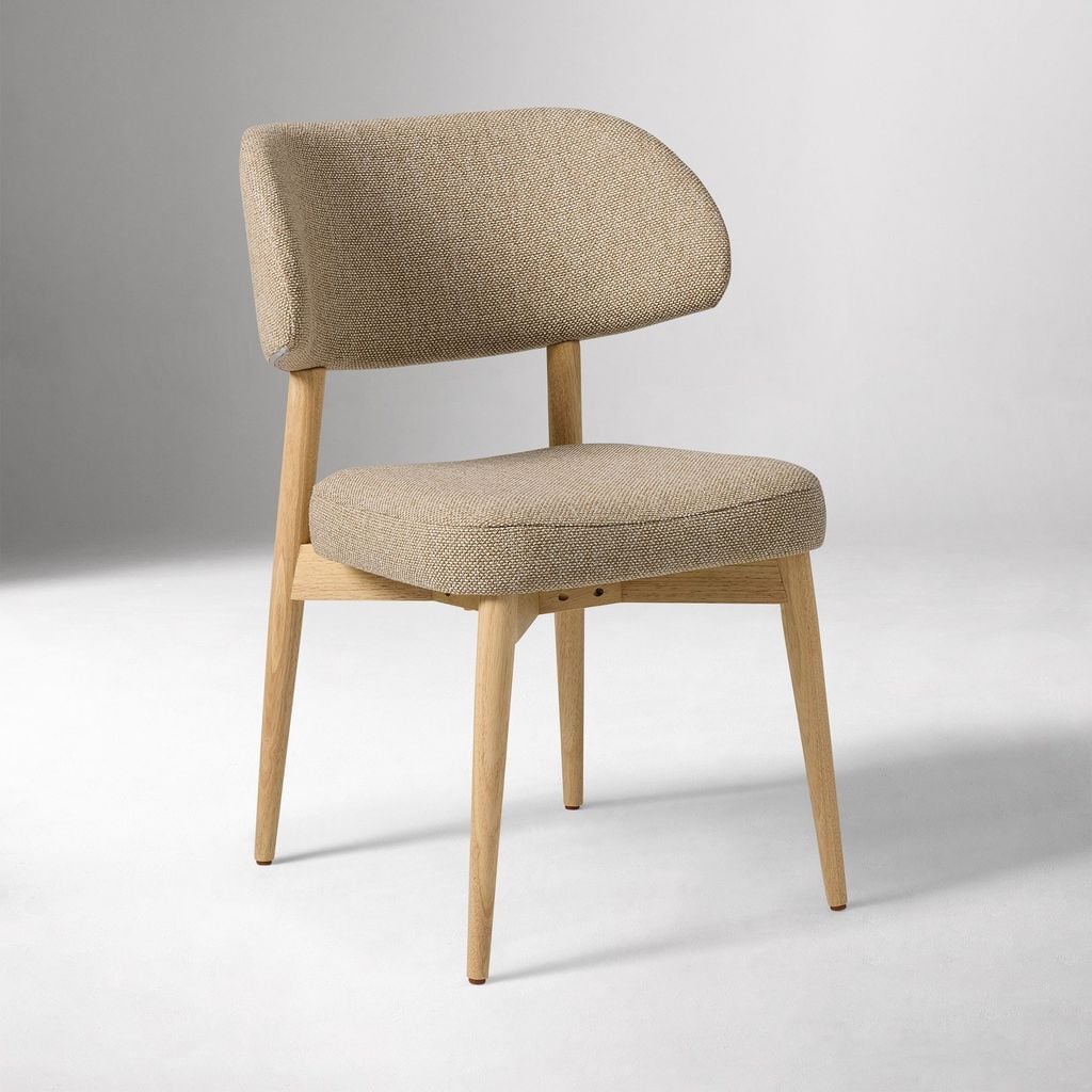 Ghế Ăn Lót Đệm Bo Cong Sang Trọng