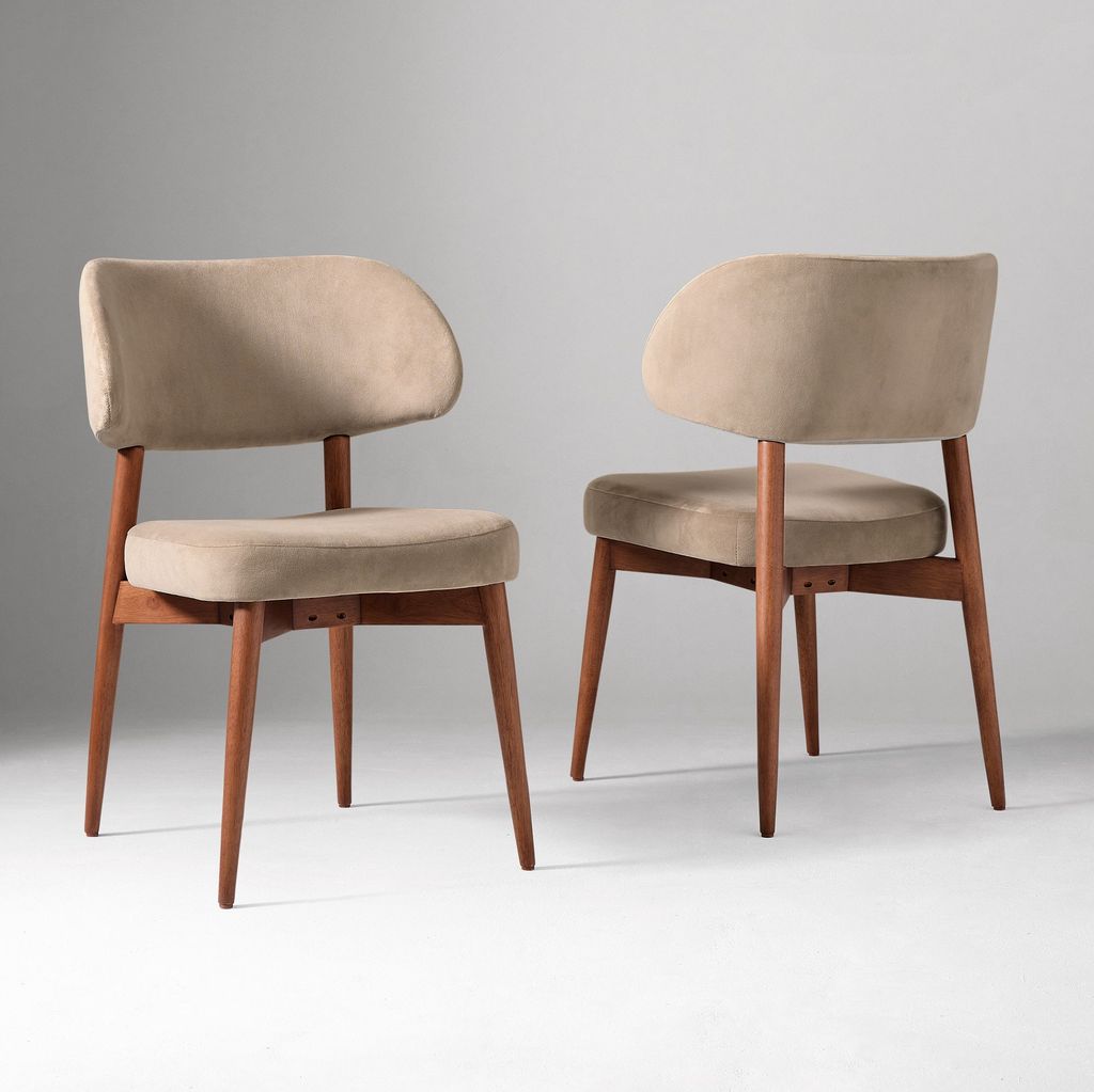 Ghế Ăn Lót Đệm Bo Cong Sang Trọng