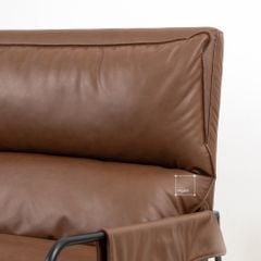 Ghế Armchair Da Chân Sắt