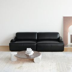 Ghế Sofa Da Onyx Hiện Đại Tối Giản