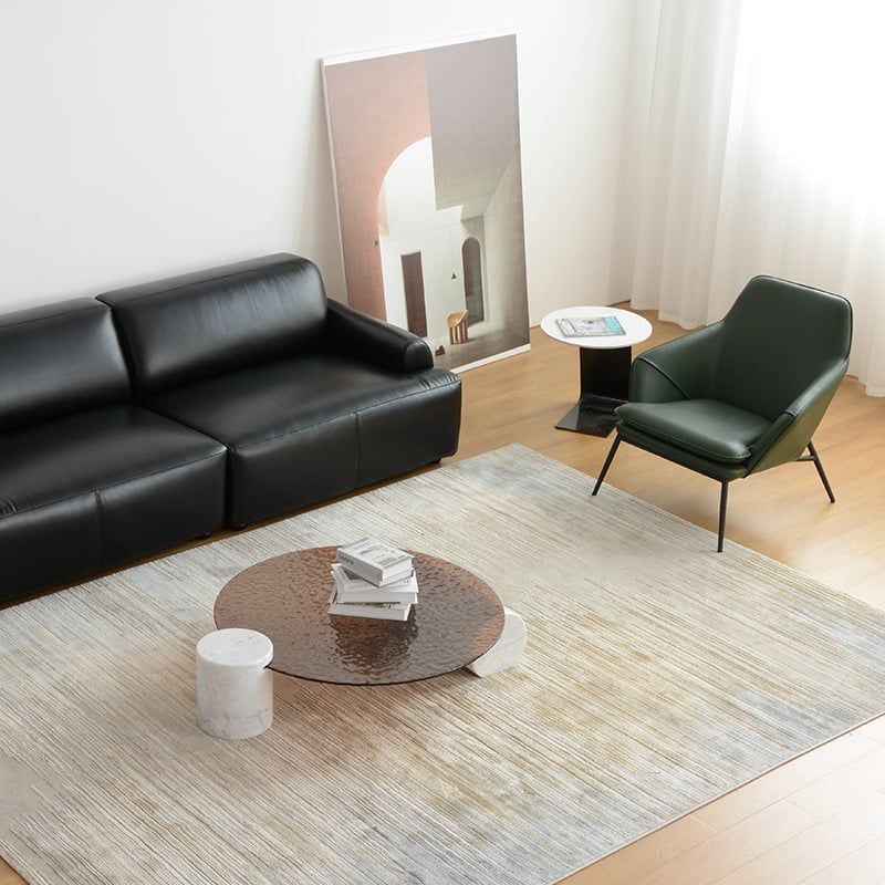 Ghế Sofa Da Onyx Hiện Đại Tối Giản