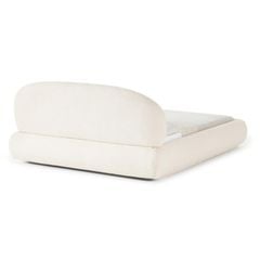 Giường Ngủ Hiện Đại Bo Cong Chân Gỗ Cloud