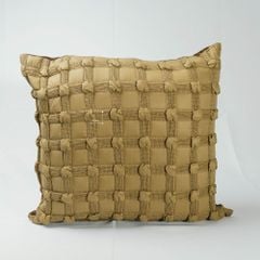 Vỏ Gối Tựa Lưng Nâu Maillard Phong Cách Wabi Sabi