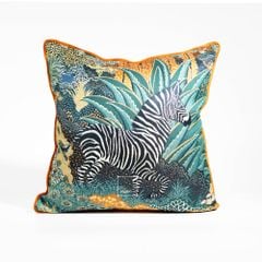 Vỏ Gối Tựa Lưng Sofa Âu Mỹ Dệt Sợi Colorful