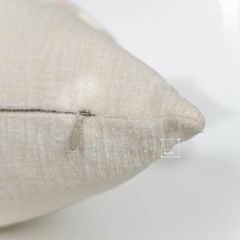 Vỏ Gối Tựa Lưng Sofa Phong Cách Rustic Xanh Xám