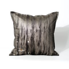 Vỏ Gối Tựa Lưng Lông Ngựa Luxury Phối Đen Trắng