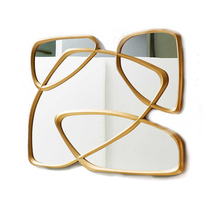Gương Decor Nghệ Thuật Abstract Gold