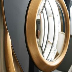 Gương Treo Tường Cao Cấp Vòng Orbit Gold