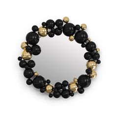 Gương Trang Trí Treo Tường Bong Bóng Thép Không Gỉ Cao Cấp