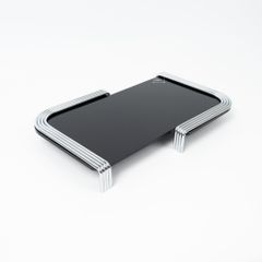 Bộ Trang Trí Bàn Console Hiện Đại Tông Xám Khói Sang Trọng