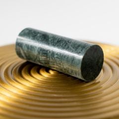 Hộp Đựng Trang Sức Decor Kim Loại Tròn Nắp Cẩm Thạch Sang Trọng