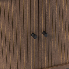 Kệ Sách Đứng Bằng Gỗ Bo Cong Contemporary Curve