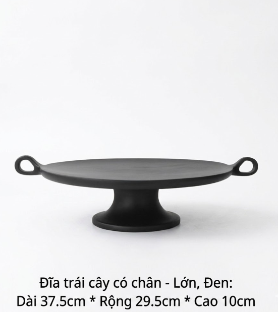 Khay Trang Trí Bàn Tiệc Có Chân Đế Sang Trọng