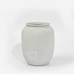 Bình Hoa Gốm Giả Cổ Phong Cách Rustic Có Quai Tai
