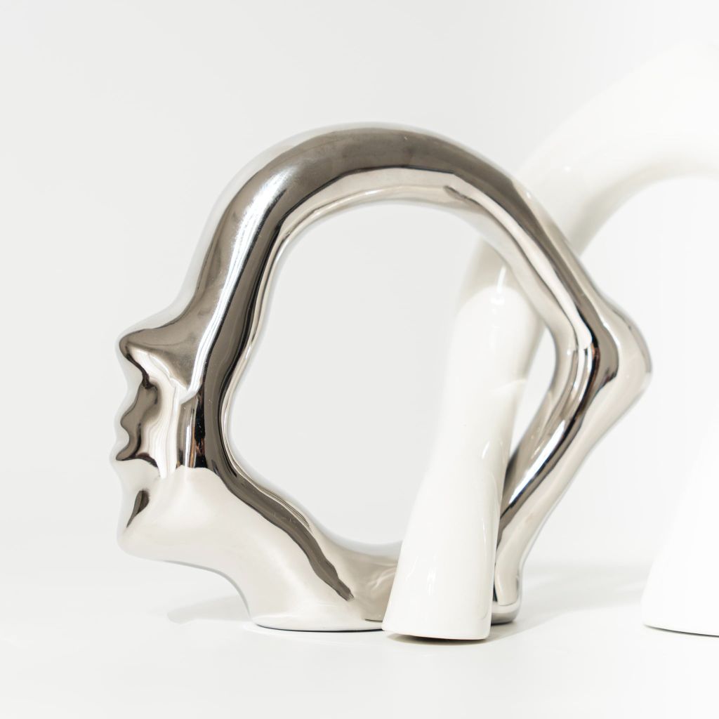 Lọ Hoa Song Diện Hiện Đại – Dual Face Art Vase