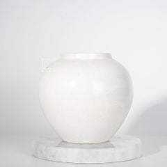 Bình Hoa Gốm Men Chấm Speckled Nghệ Thuật