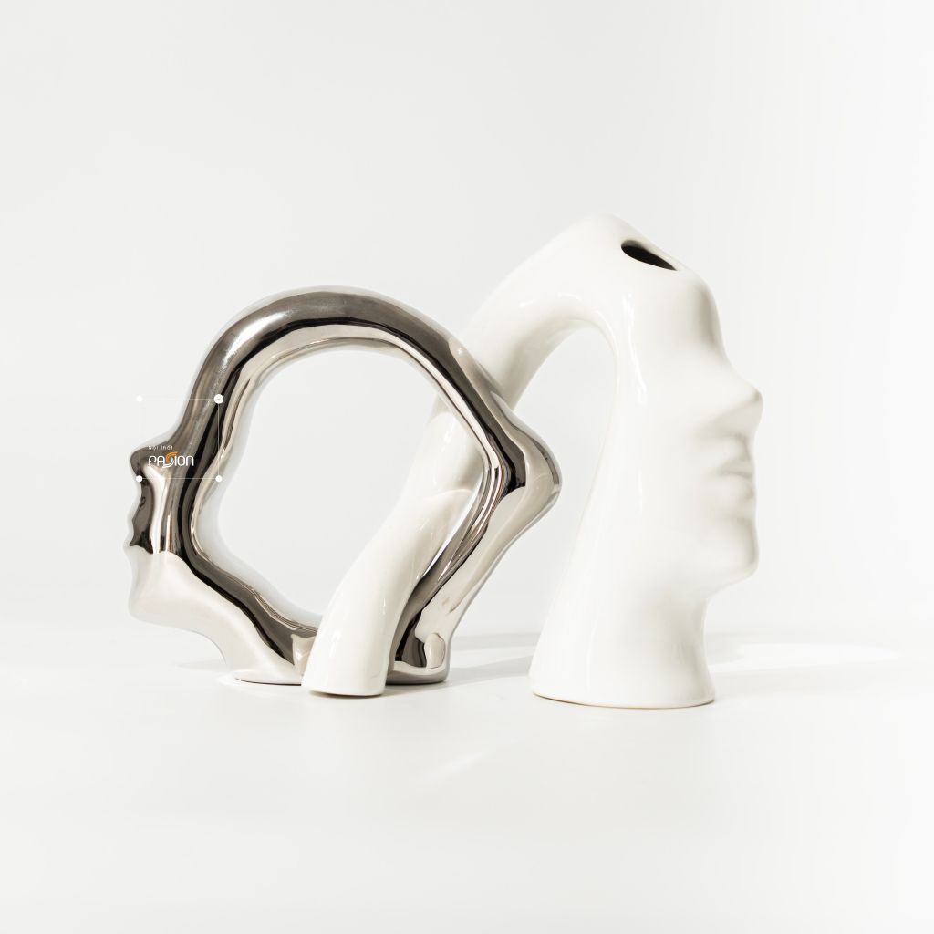 Lọ Hoa Song Diện Hiện Đại – Dual Face Art Vase