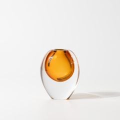 Bình Hoa Thủy Tinh Khối Đặc Cao Cấp Hình Trứng