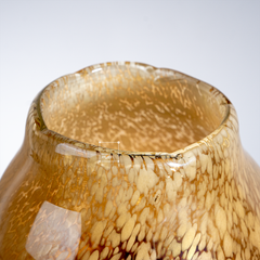Bình Hoa Thủy Tinh Hiệu Ứng Marble Earthe Tone Sang Trọng