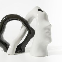 Lọ Hoa Song Diện Hiện Đại – Dual Face Art Vase