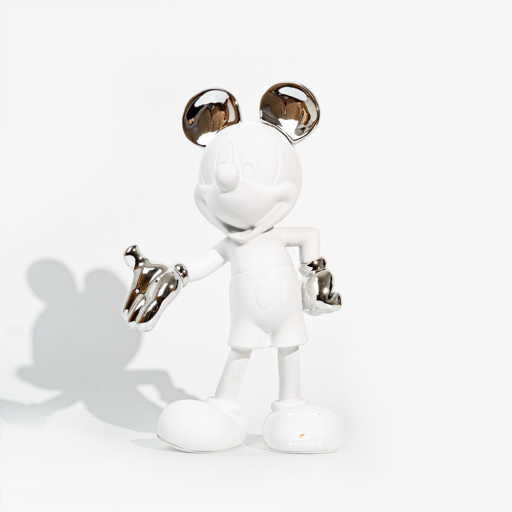 Tượng Chuột Mickey Dễ Thương Decor Tủ Kệ Trang Trí
