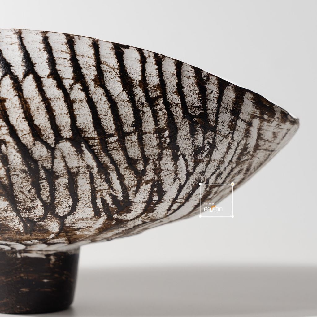 Đồ Decor Dĩa Trang Trí Dĩa Trái Cây Wabi-Sabi