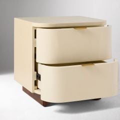 Táp Đầu Giường Hiện Đại Bo Góc Chân Gỗ