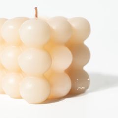 Nến Decor Bong Bóng Đa Sắc Cube Candles