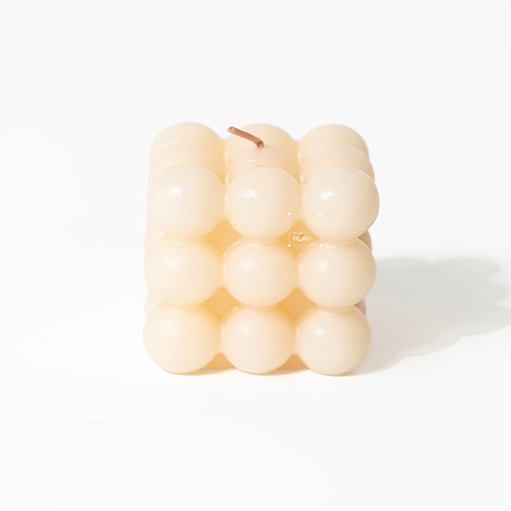 Nến Decor Bong Bóng Đa Sắc Cube Candles