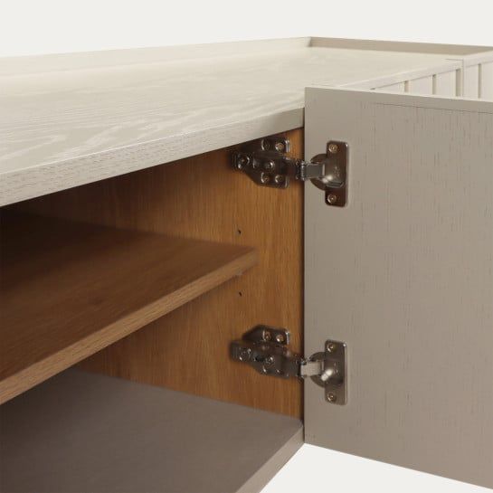 Tủ Tivi Phối Sọc Hình Học