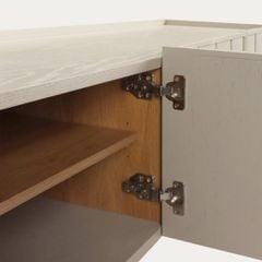 Tủ Tivi Phối Sọc Hình Học