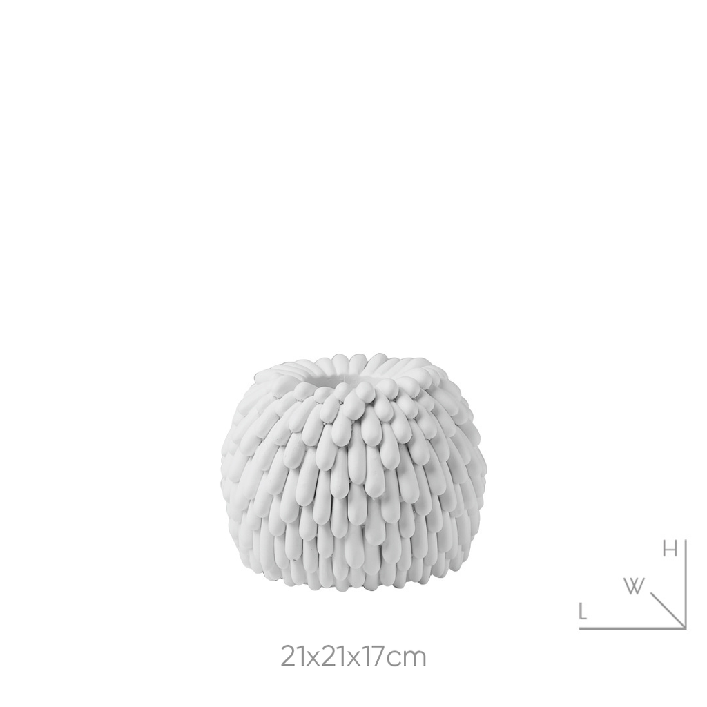 Bình Hoa Giọt Nước Phủ Nhung Kiểu Pháp