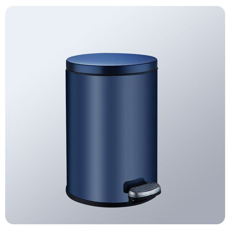 Thùng Rác Inox Đạp Chân Nắp Êm Cho Khách Sạn