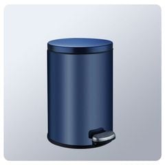 Thùng Rác Inox Đạp Chân Nắp Êm Cho Khách Sạn