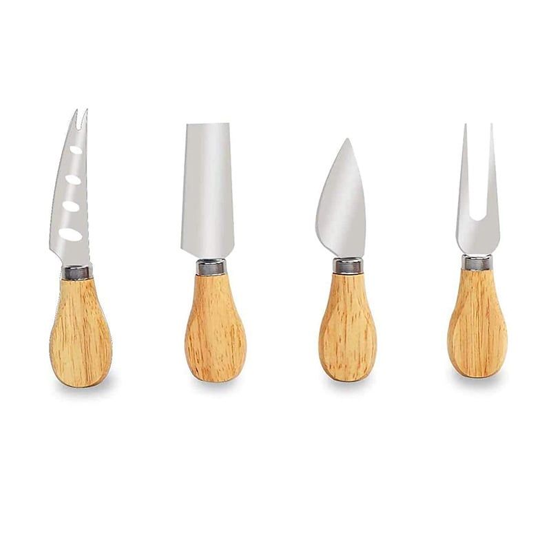 Bộ Khay Thớt Phô Mai Kèm Dao Phụ Kiện Kết Hợp Đá Phiến Decor