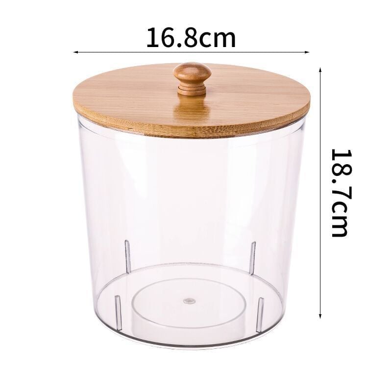 Hộp Đựng Đồ Nắp Gỗ Đựng Bánh Kẹo Xà Phòng